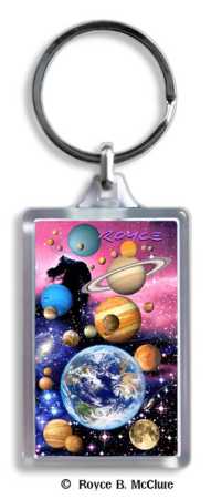 Schlüsselanhänger Planeten